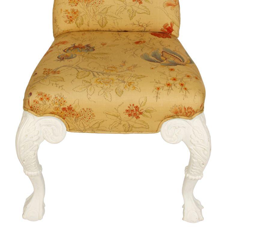 George I Set of Four Georgian Painted Side Chairs