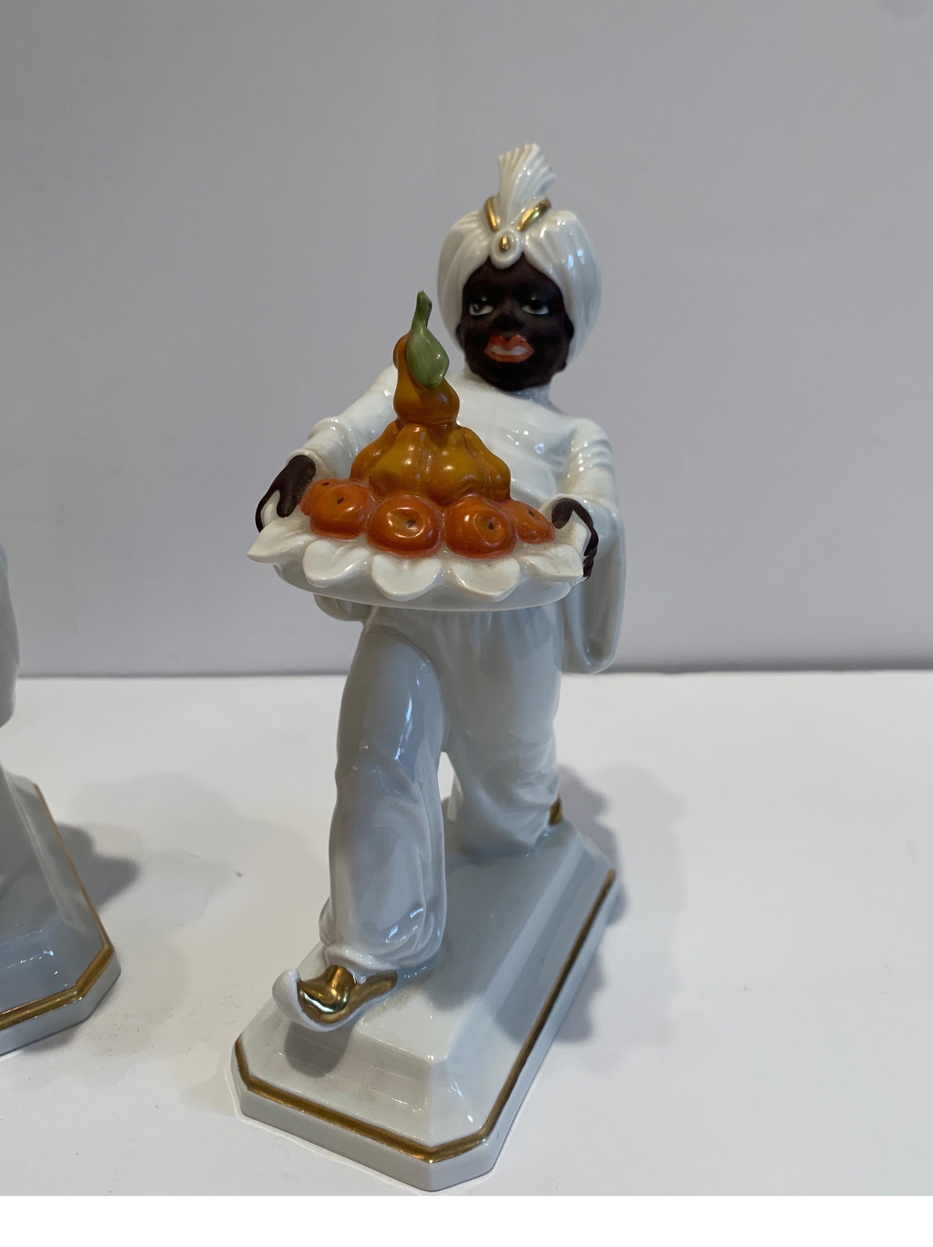 Set of Four Hand Painted Porcelain Rosenthal Figurines 4