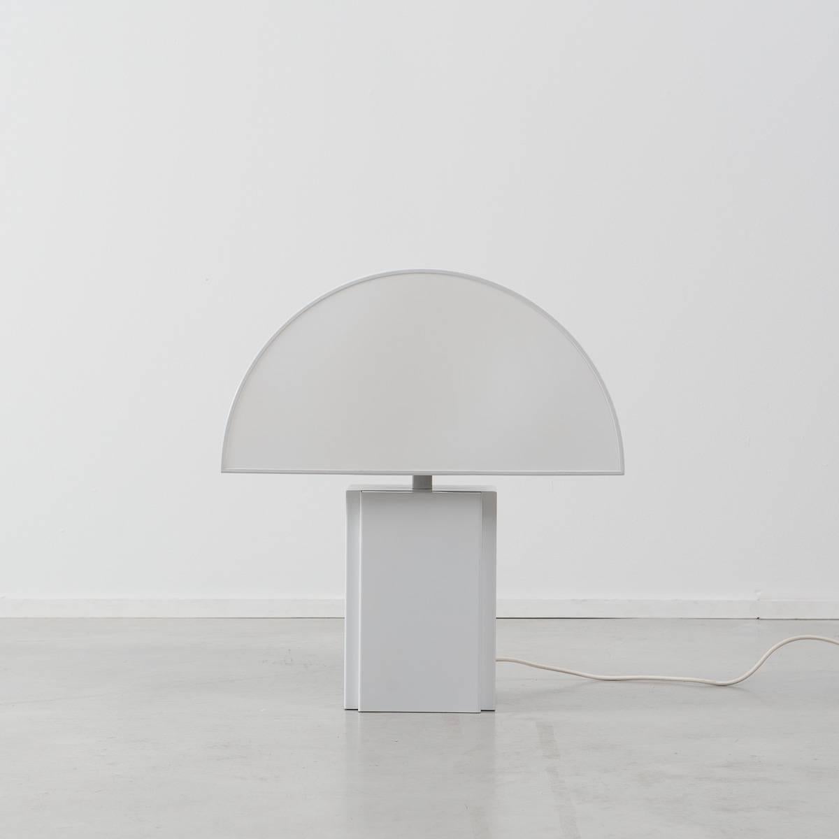 Mid-Century Modern Harvey Guzzini Olympe Table Lamps, Italy, 1970s