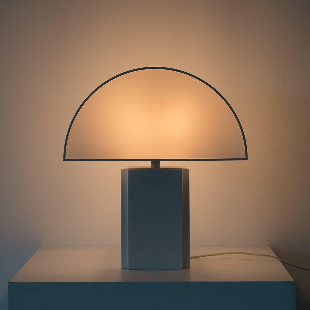 Acrylic Harvey Guzzini Olympe Table Lamps, Italy, 1970s
