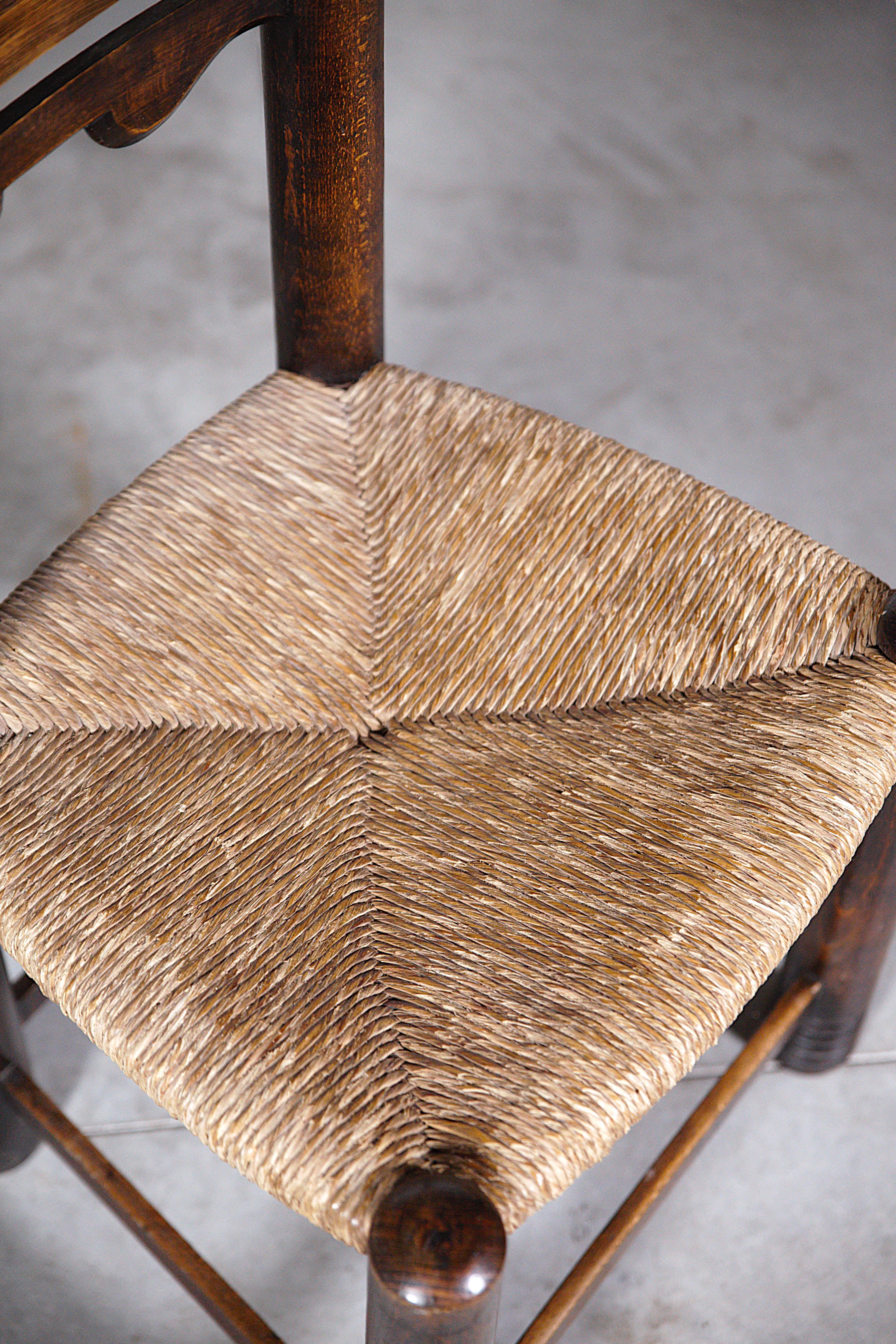A Set of Four Mountain Dining Chairs France 1960's im Angebot 4