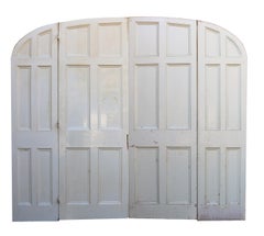 Set of Four Reclaimed Arched Room Dividing Doors