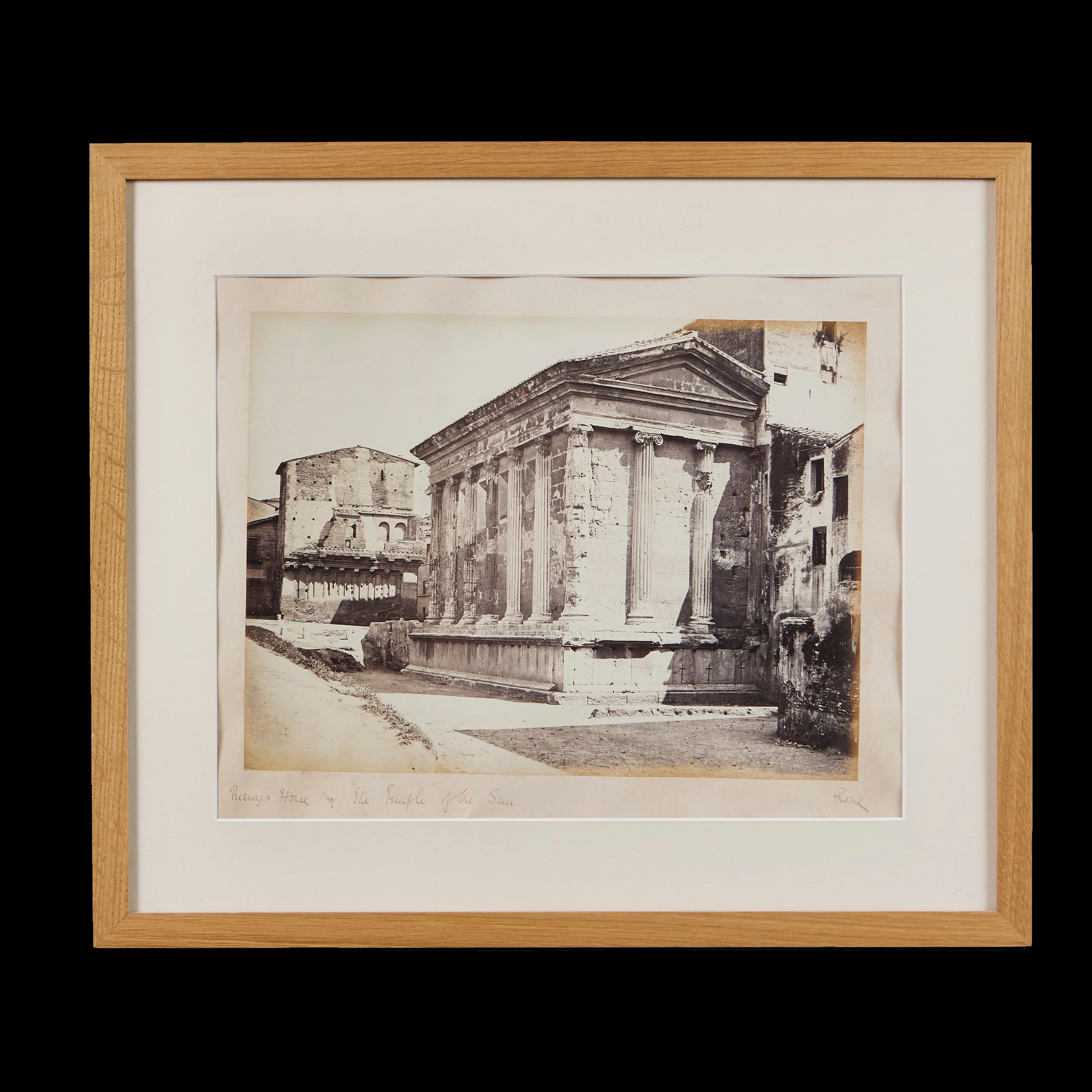 England, circa 1900

A set of four early twentieth century brown sepia photographic prints of scenes around Rome, all glazed and framed.

Height 47.00cm
Width 55.00cm
Depth 3.00cm