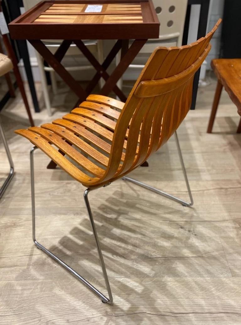 A Set Of Four Vintage Teak Hans Bratturd Junior Scandia Chairs For Sale 2