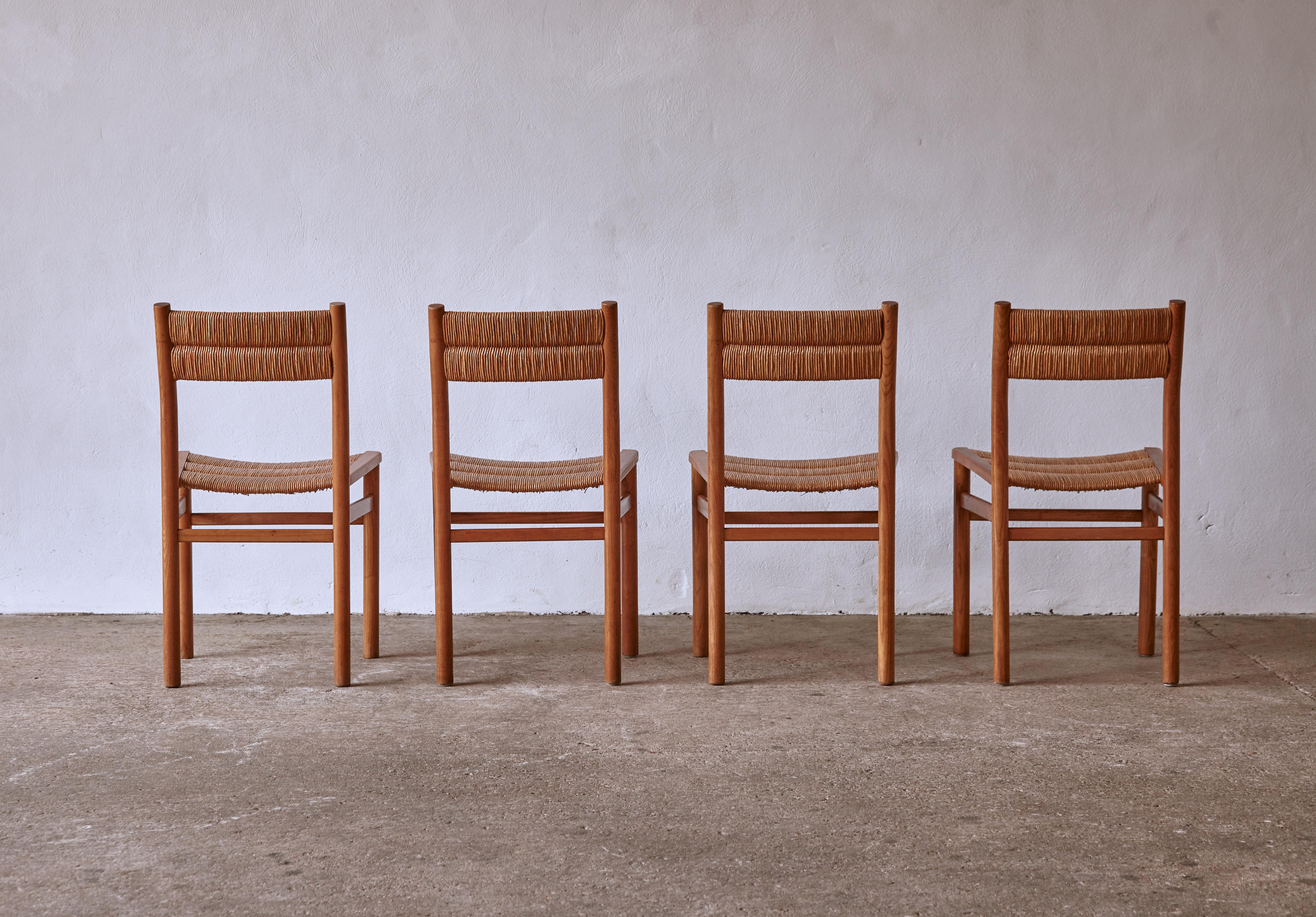 20th Century Set of Four Weekend Dining Chairs by Pierre Gautier-Delaye, France, 1950s