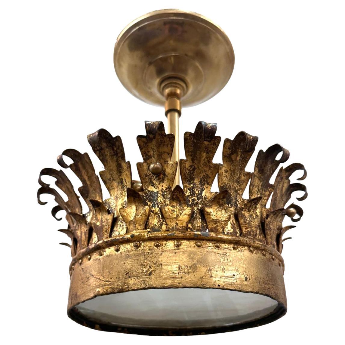 Un set di lampade francesi in metallo dorato, vendute singolarmente
