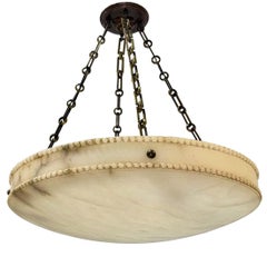 Juego de lámparas neoclásicas francesas de alabastro, se venden por unidades