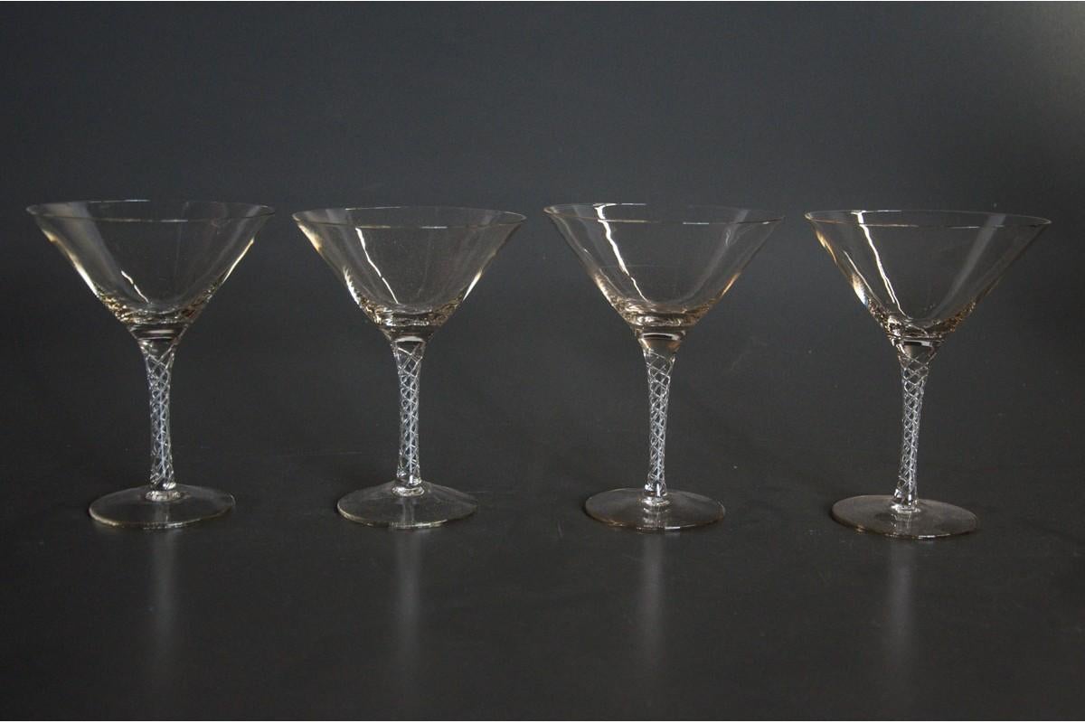 Late 20th Century Set of Glasses, Poland, 1970s