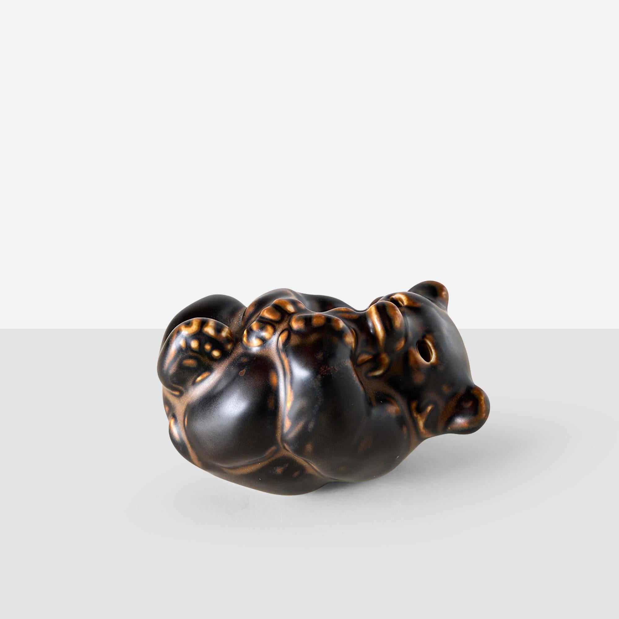 Un set di orsetti Knud Kyhn per Royal Copenhagen in vendita 2