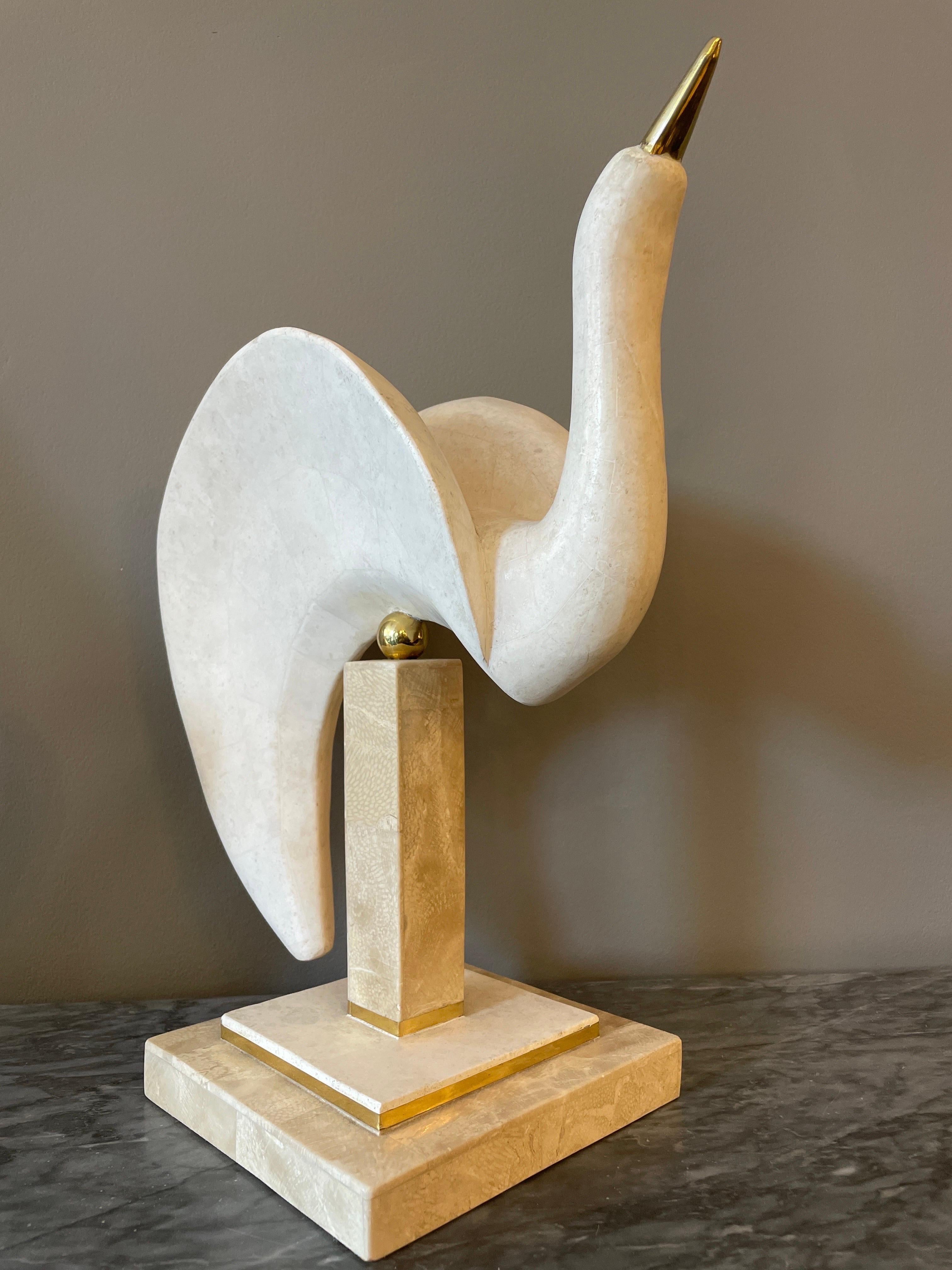 North American Set of Large Stylised Bird Sculptures by Maitland Smith