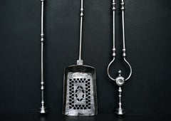 Set of Late Georgian Firetools