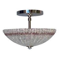 Set von Muranoglas-Leuchten aus der Mitte des Jahrhunderts, einzeln verkauft.