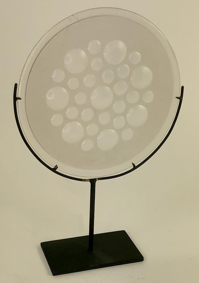 Eine Reihe von montierten Oldtimer-Scheinwerfer Glas Insert Platten im Angebot 7