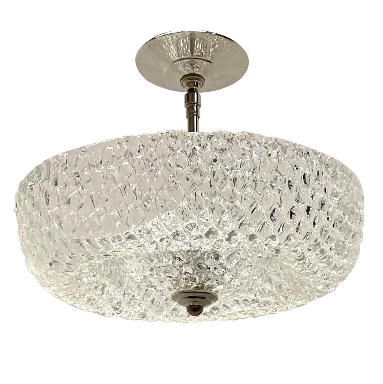 Set of Murano Pendant Light Fixtures, Sold Individually For Sale