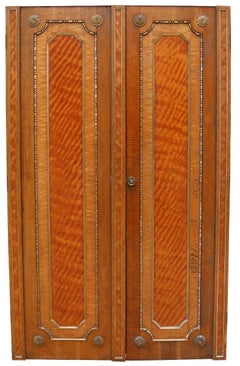 Set of Oak and Maple Divider Doors