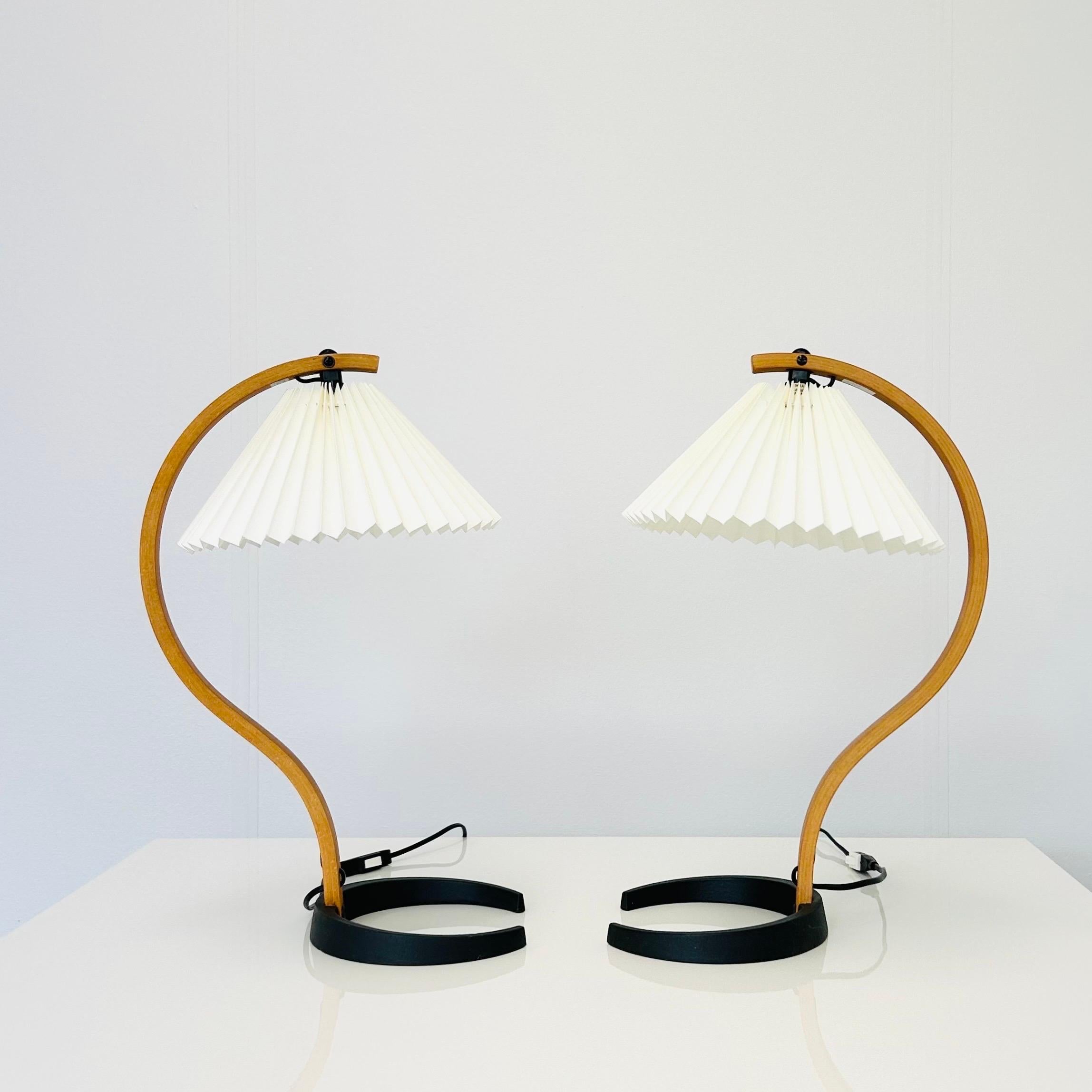 Set of Original Danish Caprani Desk Lamps, 1970s, Denmark For Sale 1