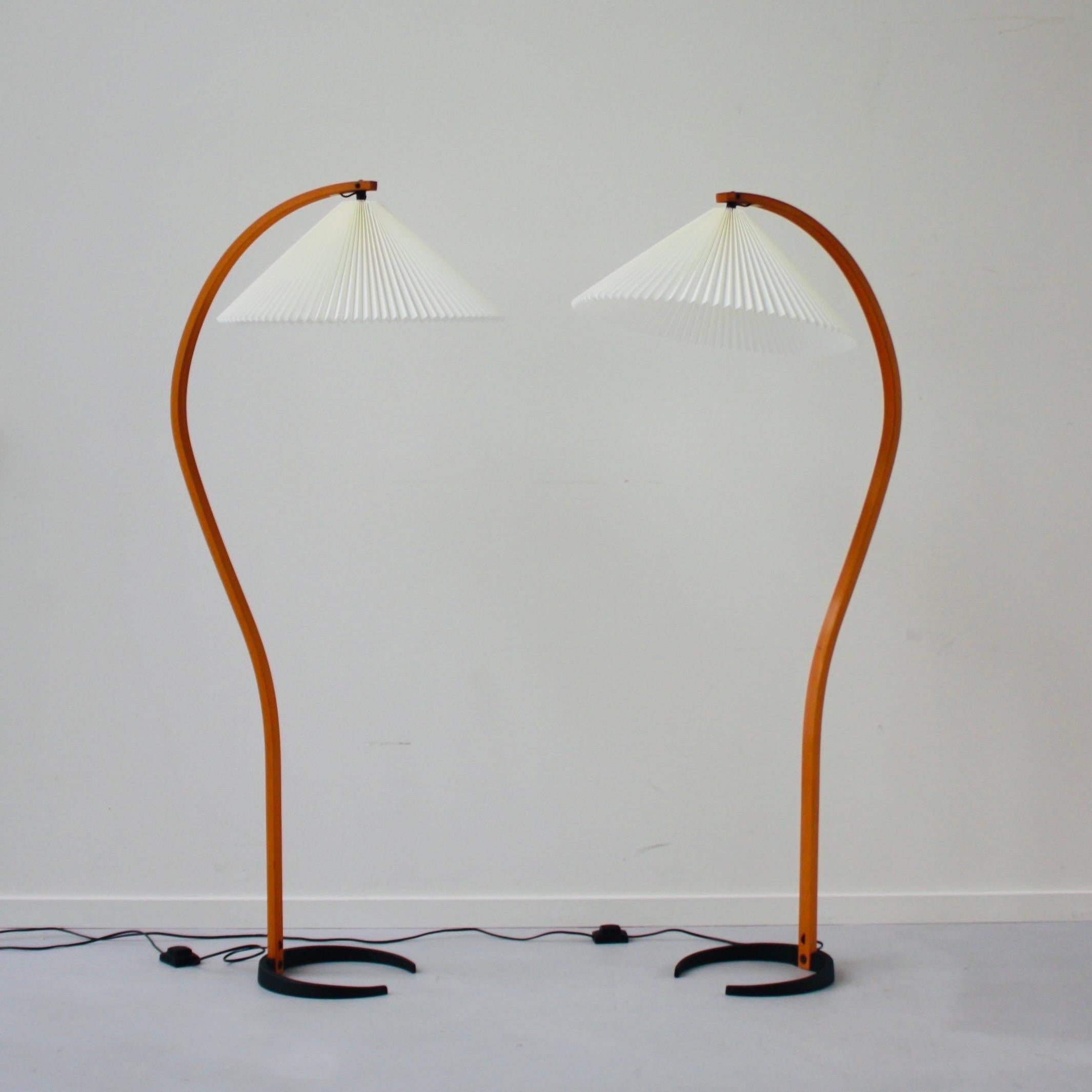 A set of Original Danish Caprani Floor Lamps, 1970s, Denmark  5