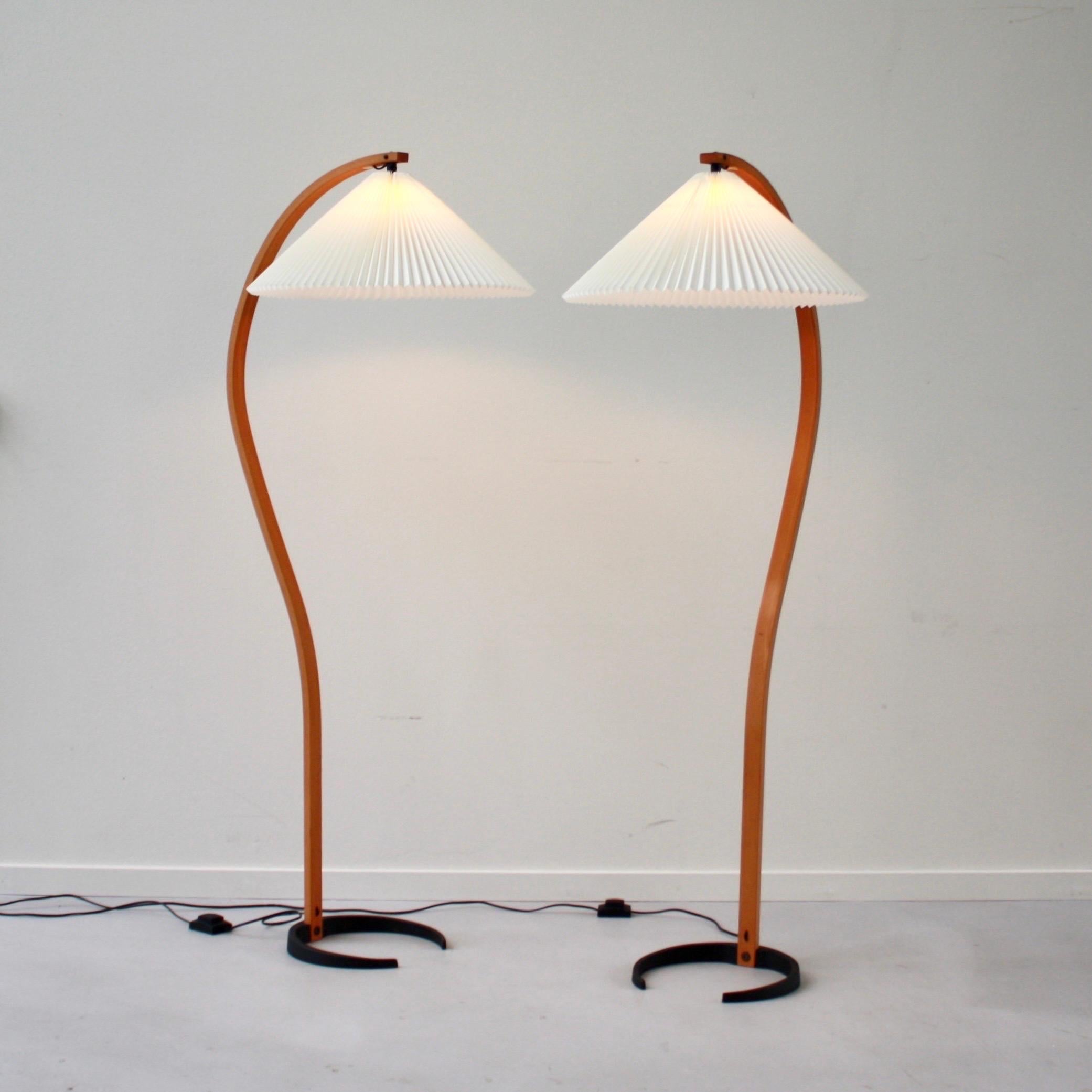 Late 20th Century A set of Original Danish Caprani Floor Lamps, 1970s, Denmark 