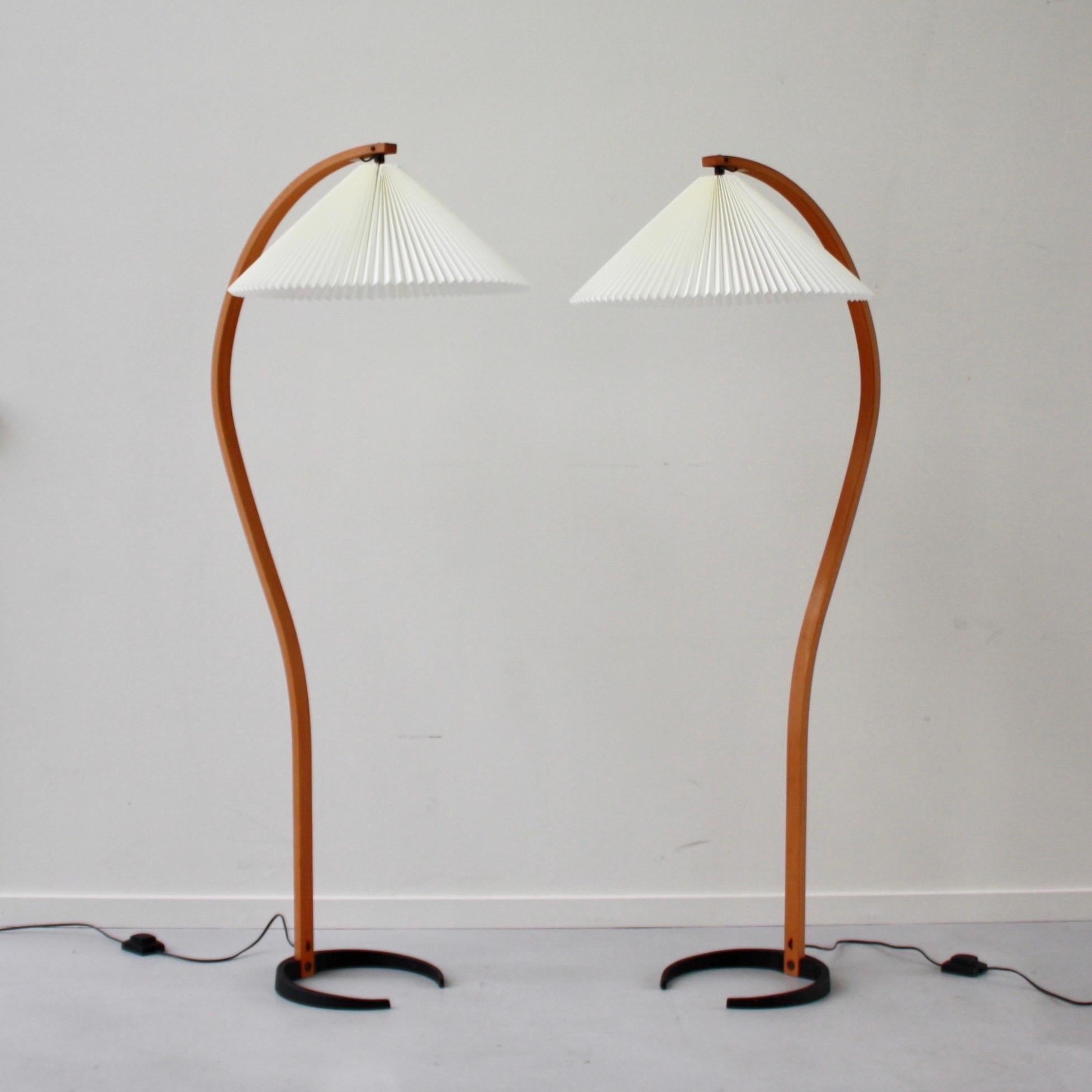 A set of Original Danish Caprani Floor Lamps, 1970s, Denmark  4