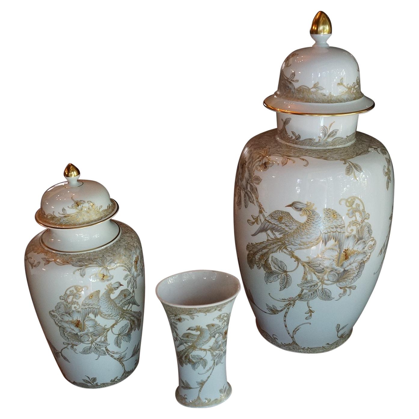 Set of Porcelain Kajzer Nossek For Sale