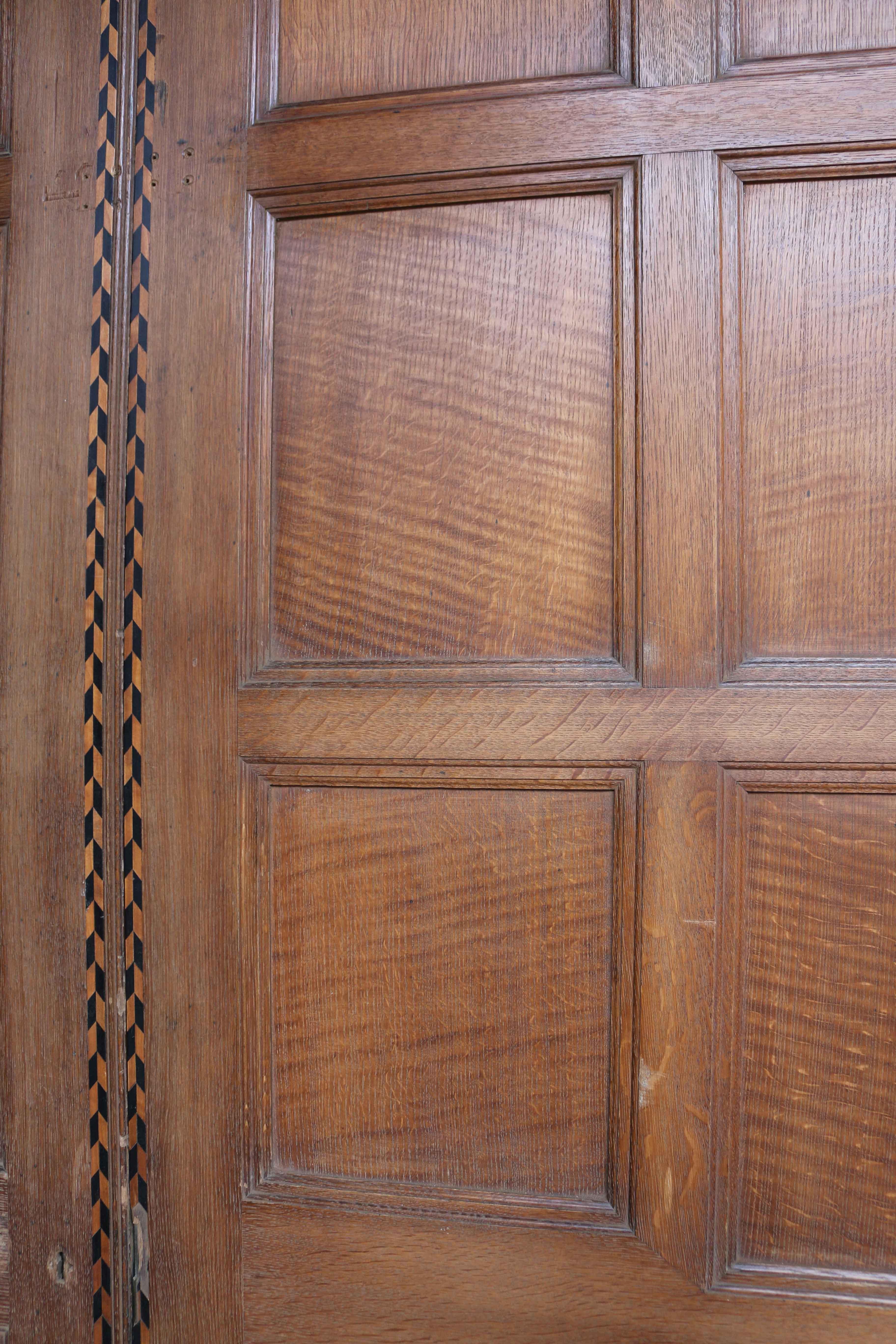 Set of Reclaimed English Oak Double Doors 1