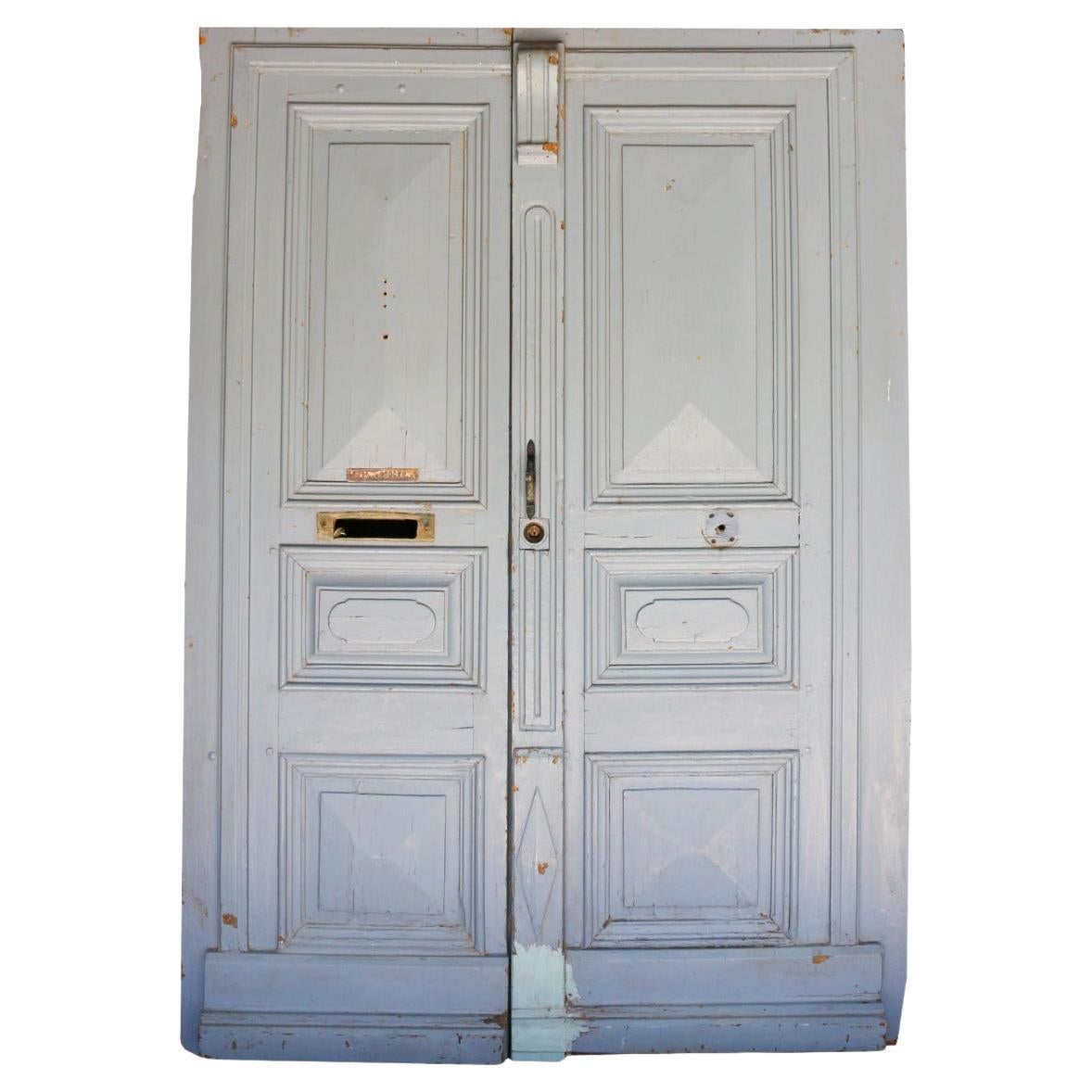 Set of Reclaimed French Double Doors For Sale