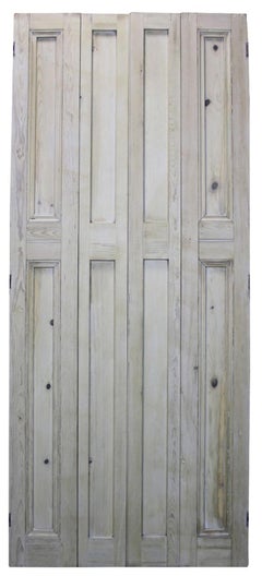 Set of Reclaimed Victorian Pine Window Shutters