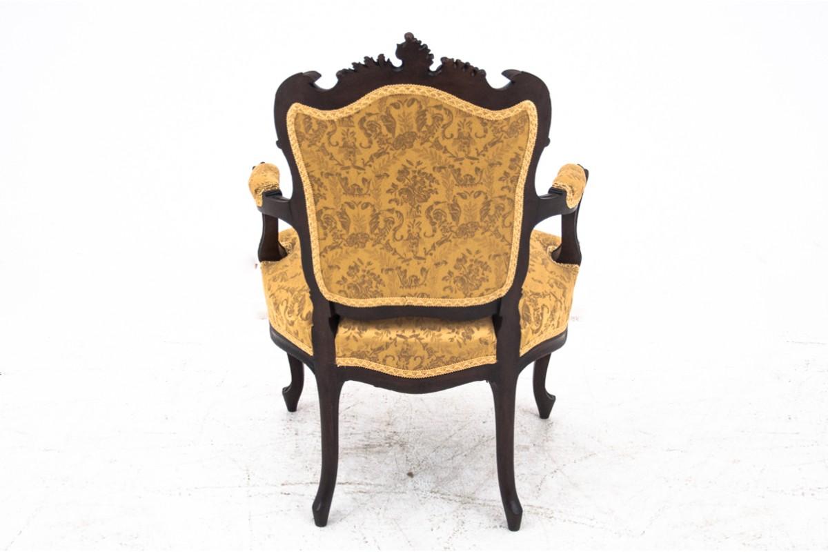 Set of Rococo Armchairs, France, Around 1870 5
