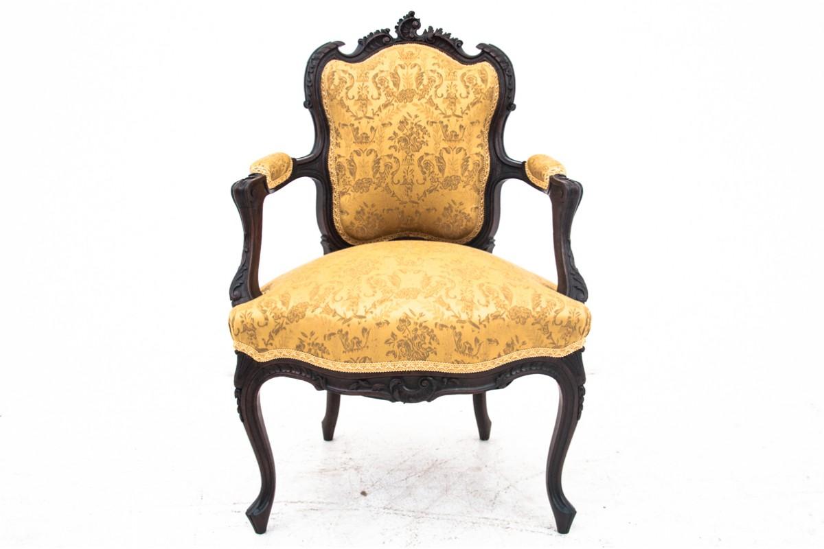 Set of Rococo Armchairs, France, Around 1870 In Good Condition In Chorzów, PL
