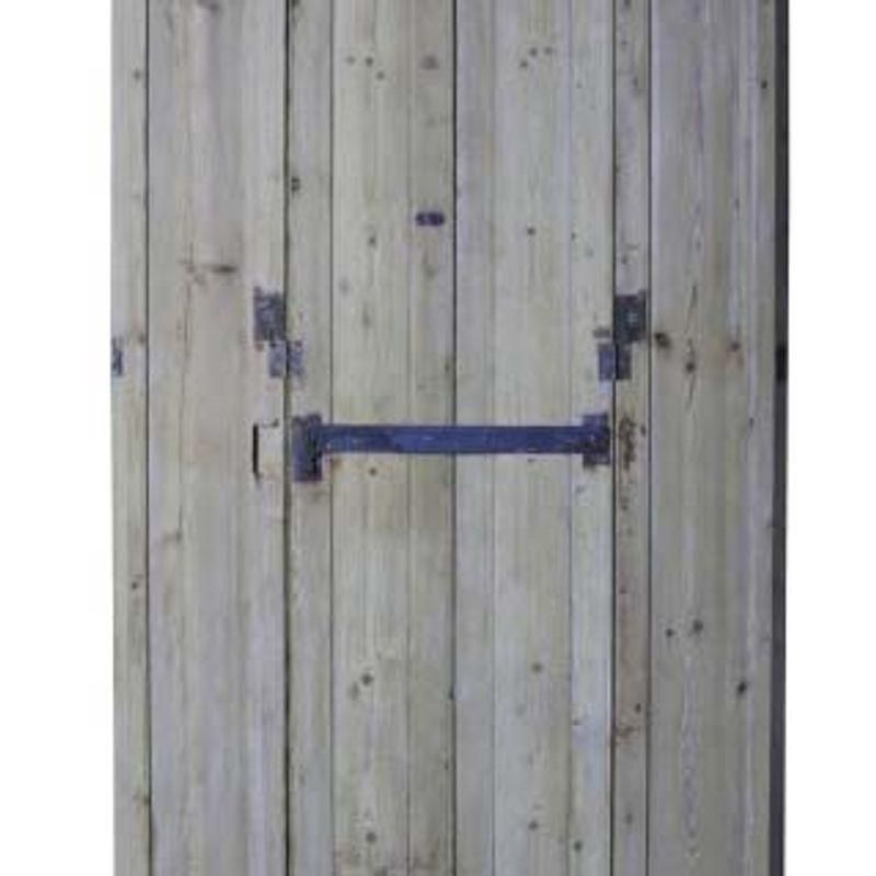 English Set of Salvaged Victorian Pine Window Shutters For Sale