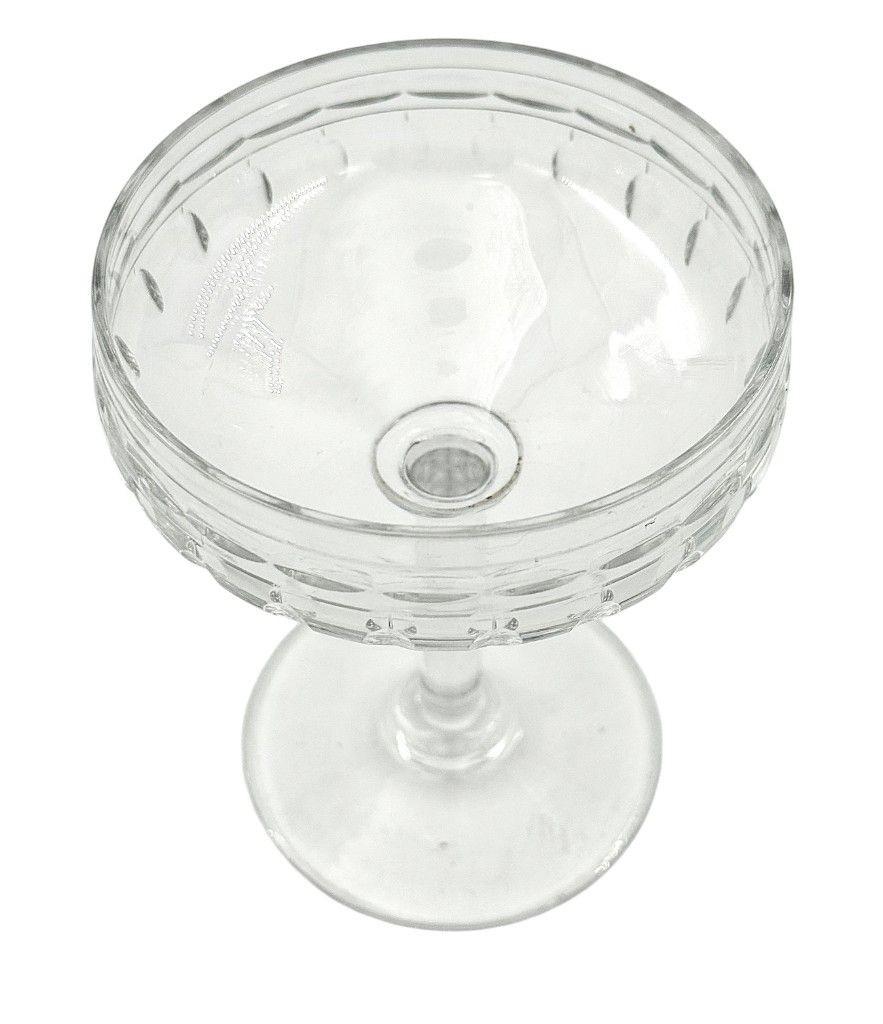 A set of six 1940s Val Saint Lambert 