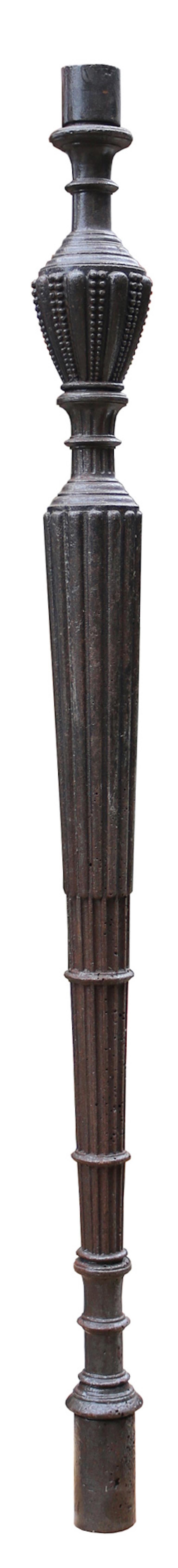 19th Century Set of Six Antique Cast Iron Table Legs