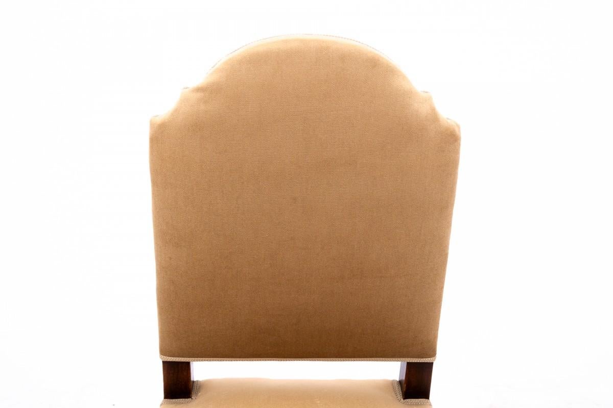 Ein Satz von sechs antiken Stühlen aus der Zeit um 1900, Westeuropa. Nach der Renovierung im Angebot 2