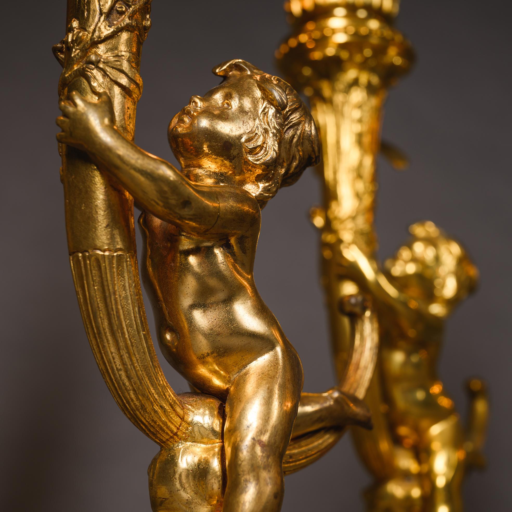 Ensemble de six lampes de table figuratives 