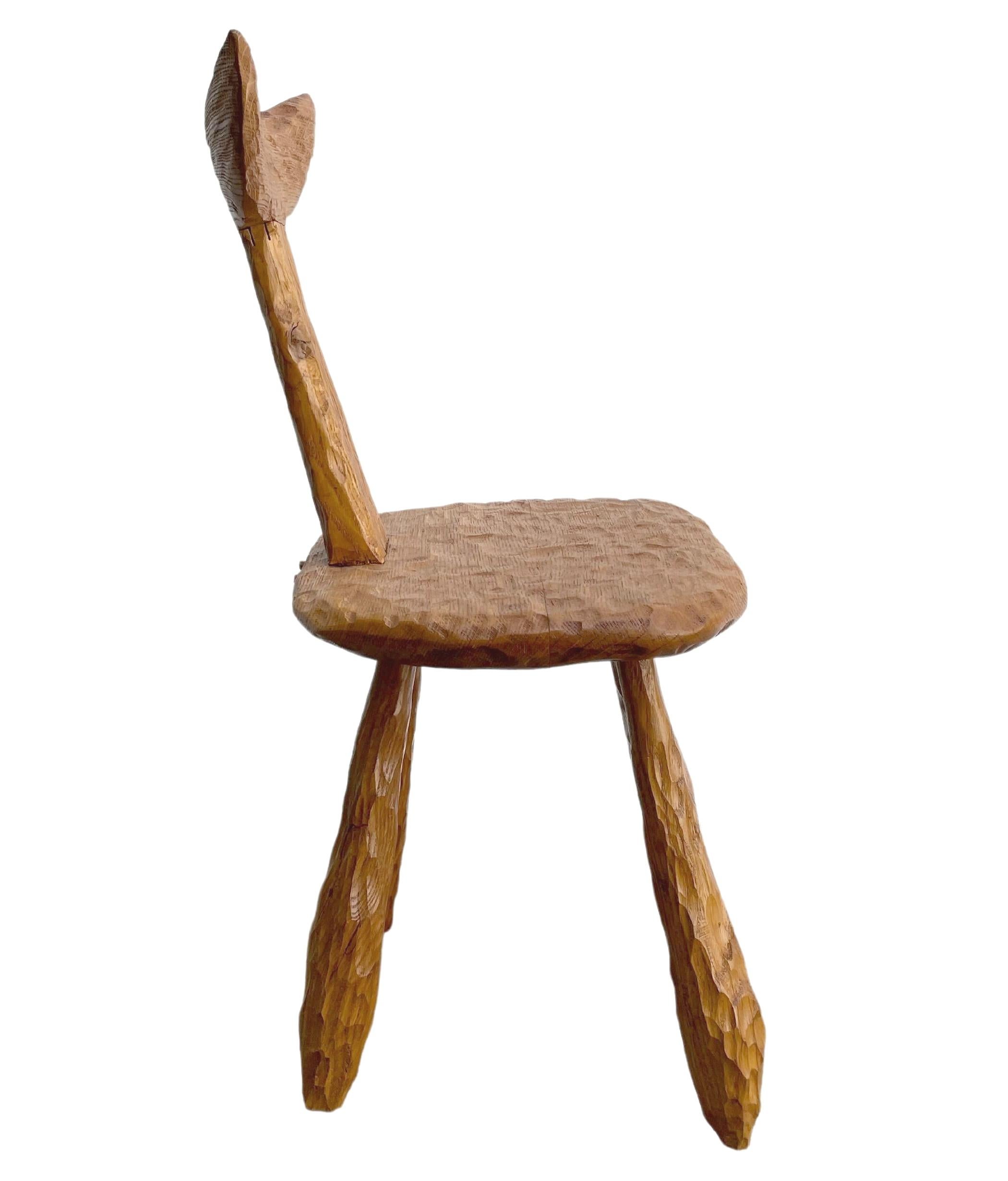 Brutalismo Set di sei sedie 