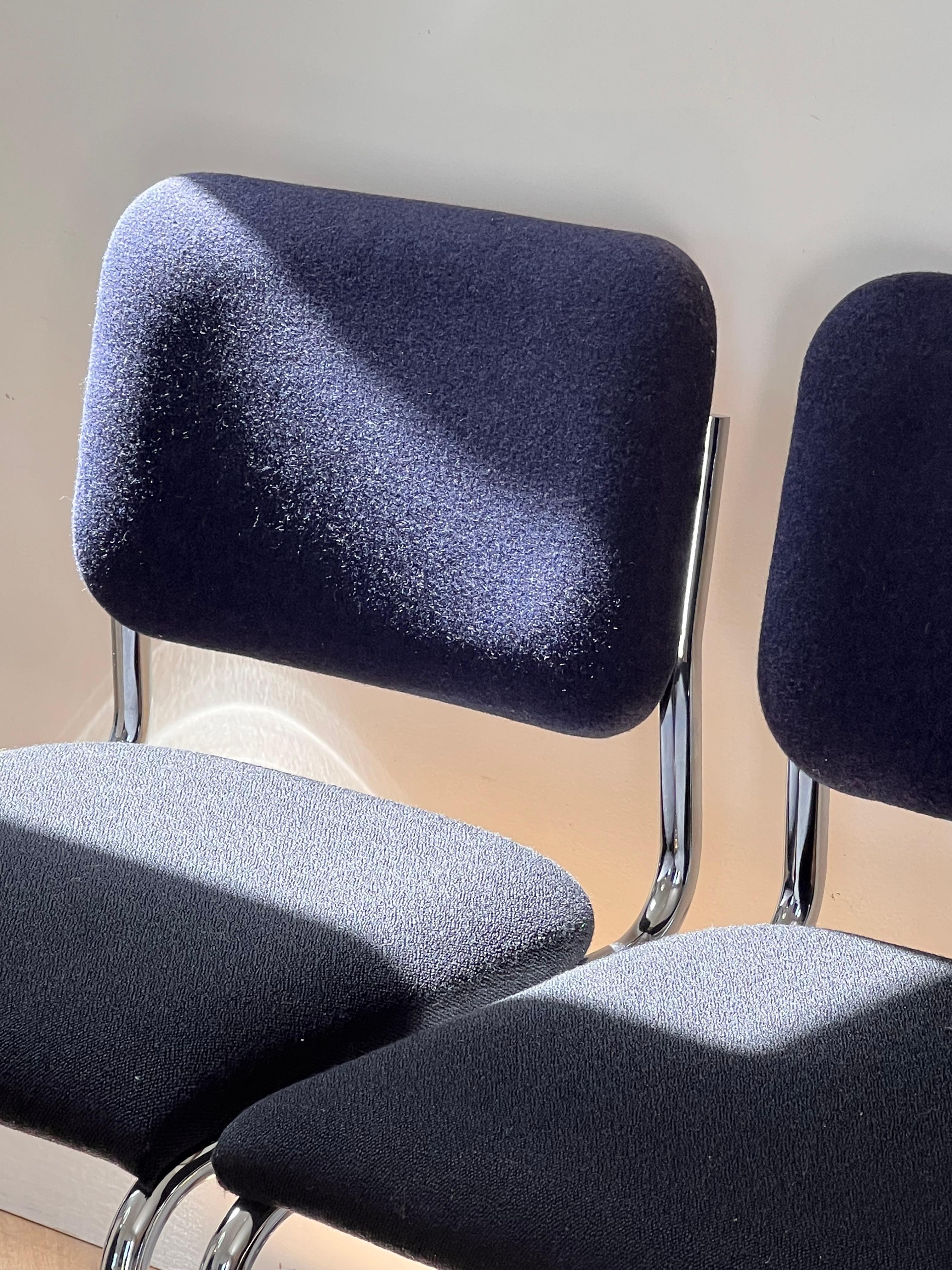 A set of six Cesca 51C dining chairs by Marcel Breuer for Knoll, 20th century 10