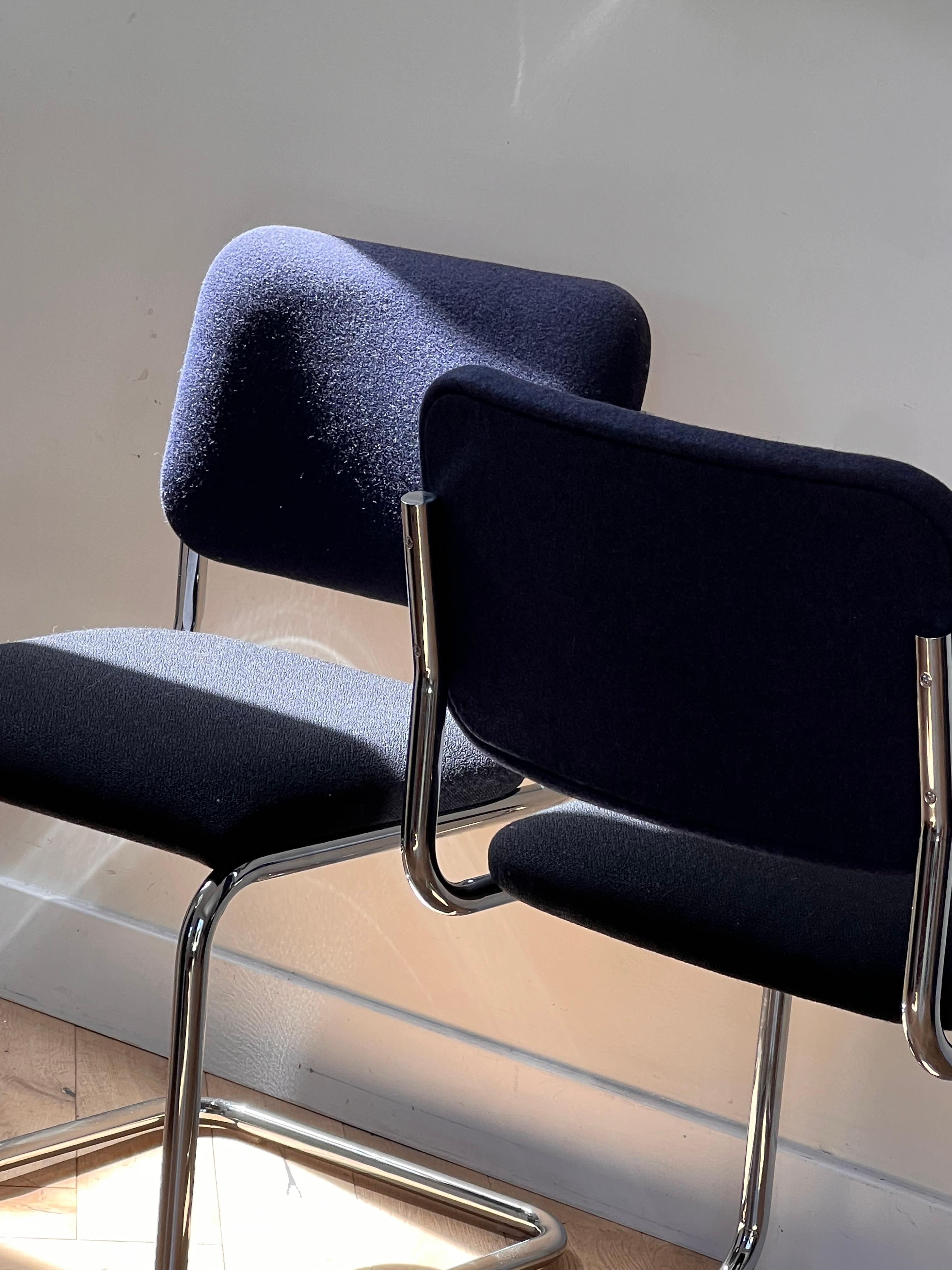 A set of six Cesca 51C dining chairs by Marcel Breuer for Knoll, 20th century 11