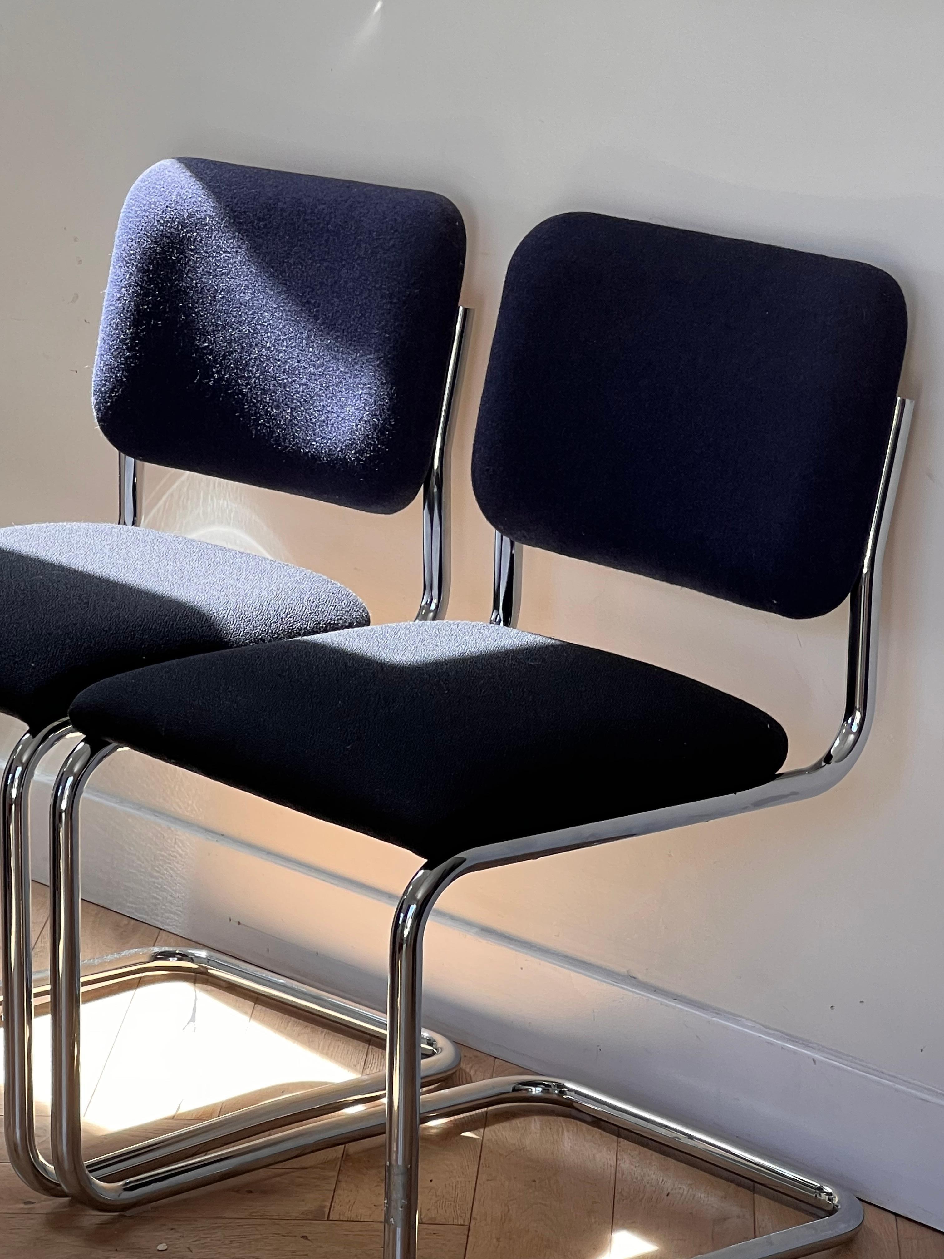 A set of six Cesca 51C dining chairs by Marcel Breuer for Knoll, 20th century 2