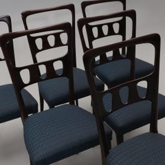 A set of six chairs by Paolo Buffa