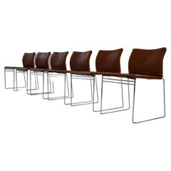 Set of six chairs Kazuhide Takahama model 'Jano' for Simon Gavina 1968
