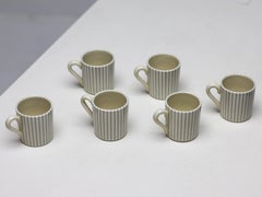 A Set of Six George Nelson & Associates Coffee Cups for Mayer China