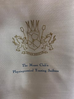 Set of Six Glass Snifters by Chocolaty Frantisek, Chezch Republic