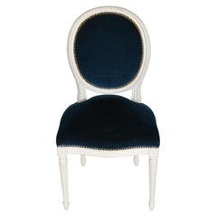 Set of Six Louis XVI Style Dining Chairs