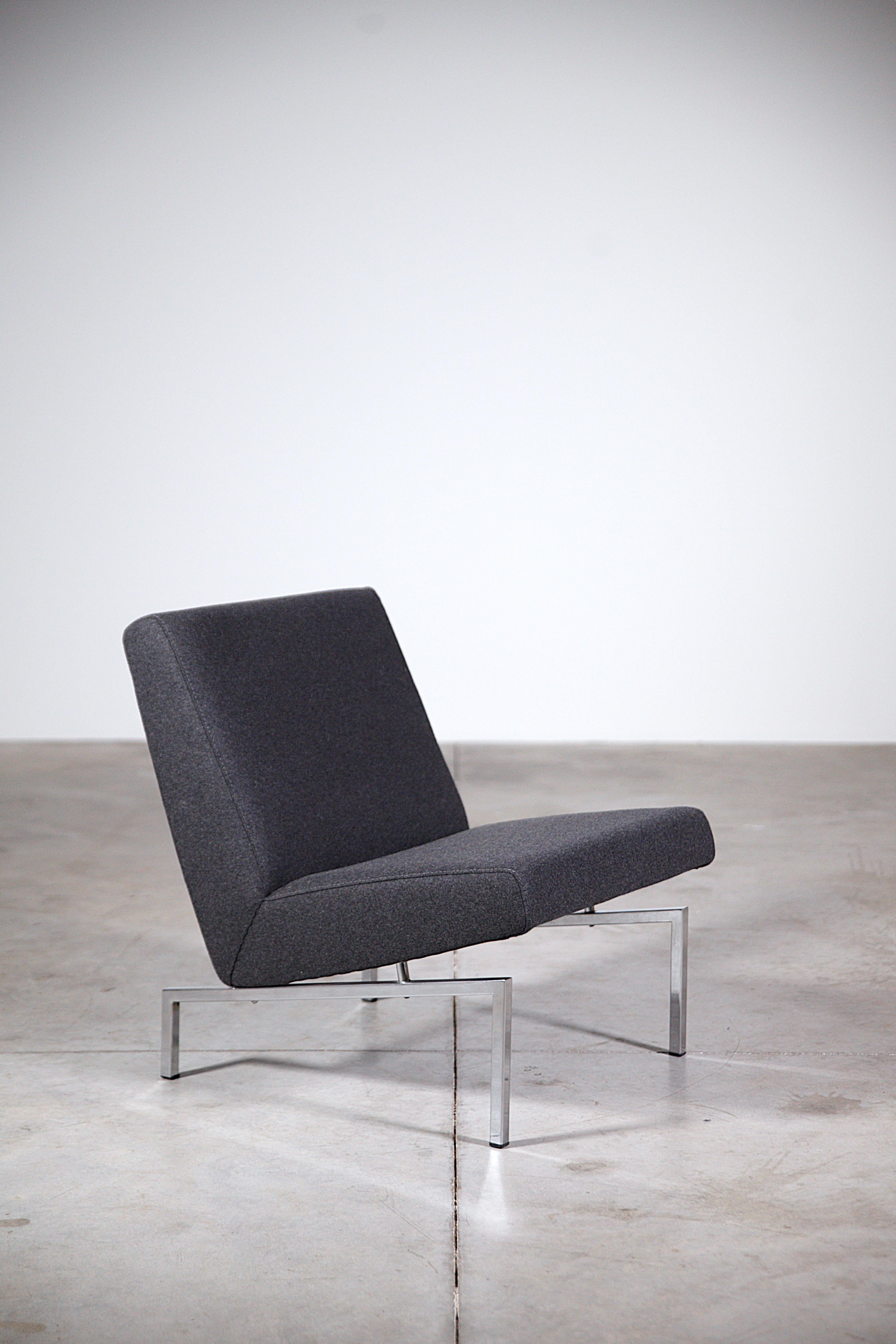 Français Ensemble de six fauteuils modulaires Steiner de Joseph-André Motte France années 1960 en vente