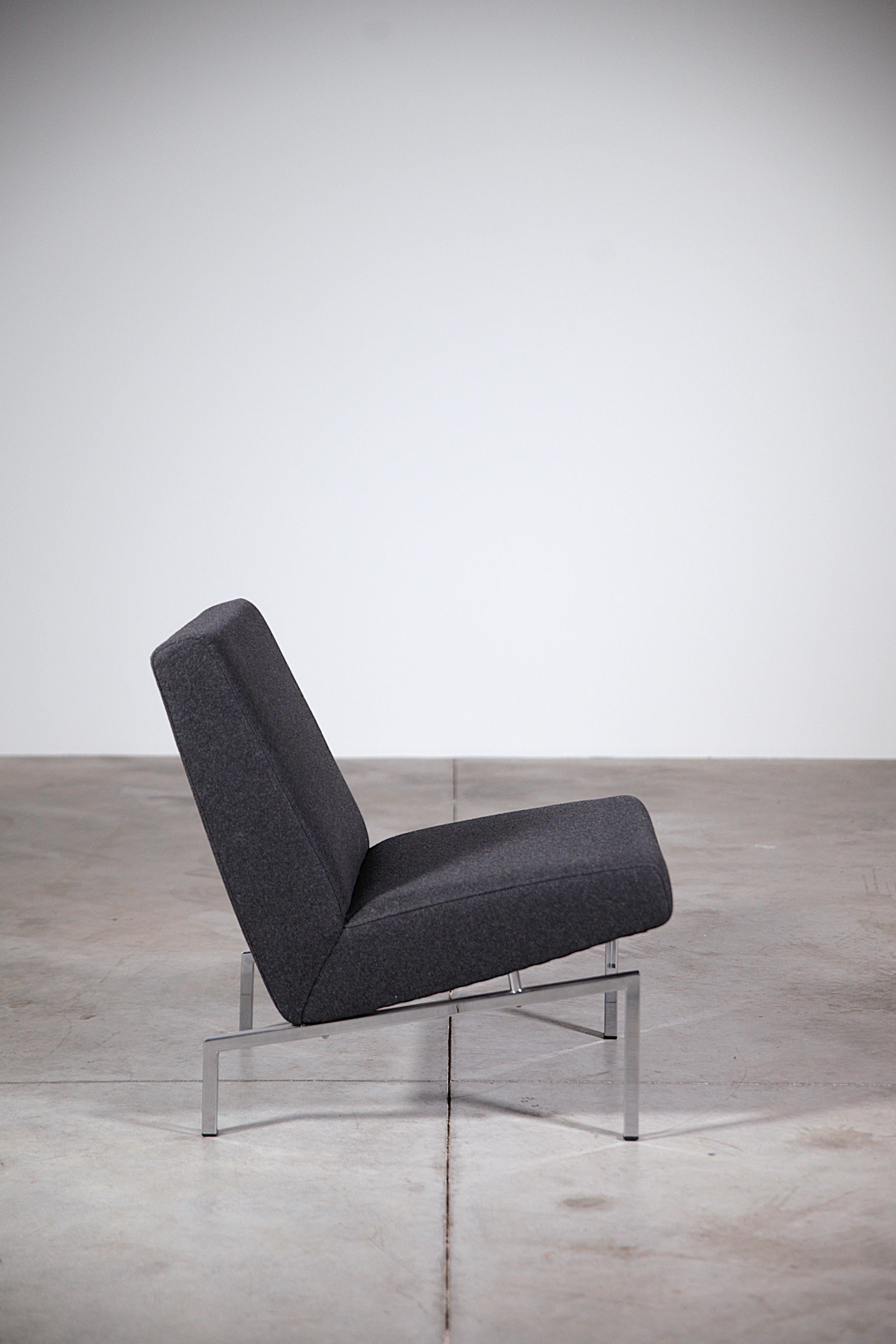 Ensemble de six fauteuils modulaires Steiner de Joseph-André Motte France années 1960 Bon état - En vente à HYÈRES, FR