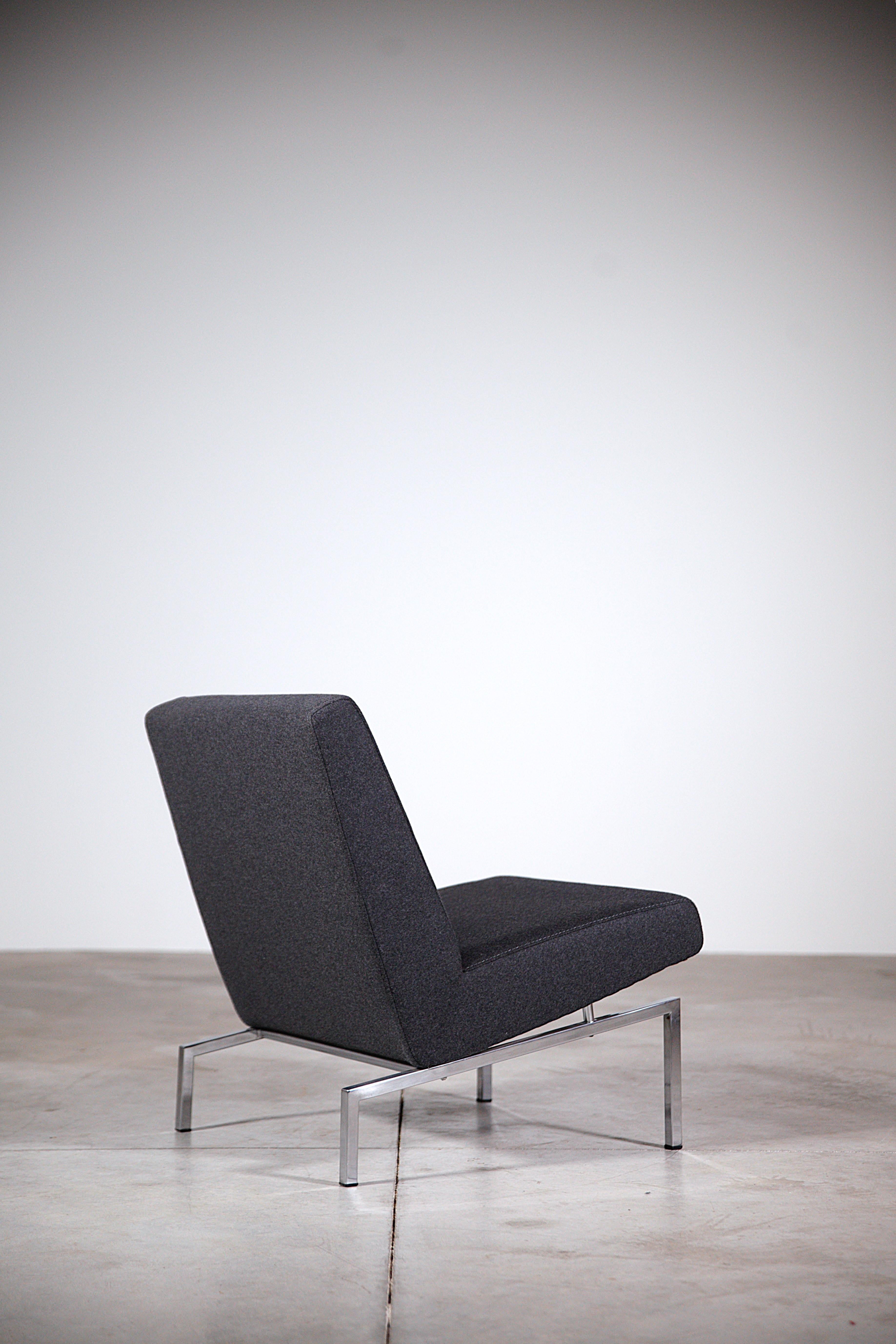 Ensemble de six fauteuils modulaires Steiner de Joseph-André Motte France années 1960 en vente 1