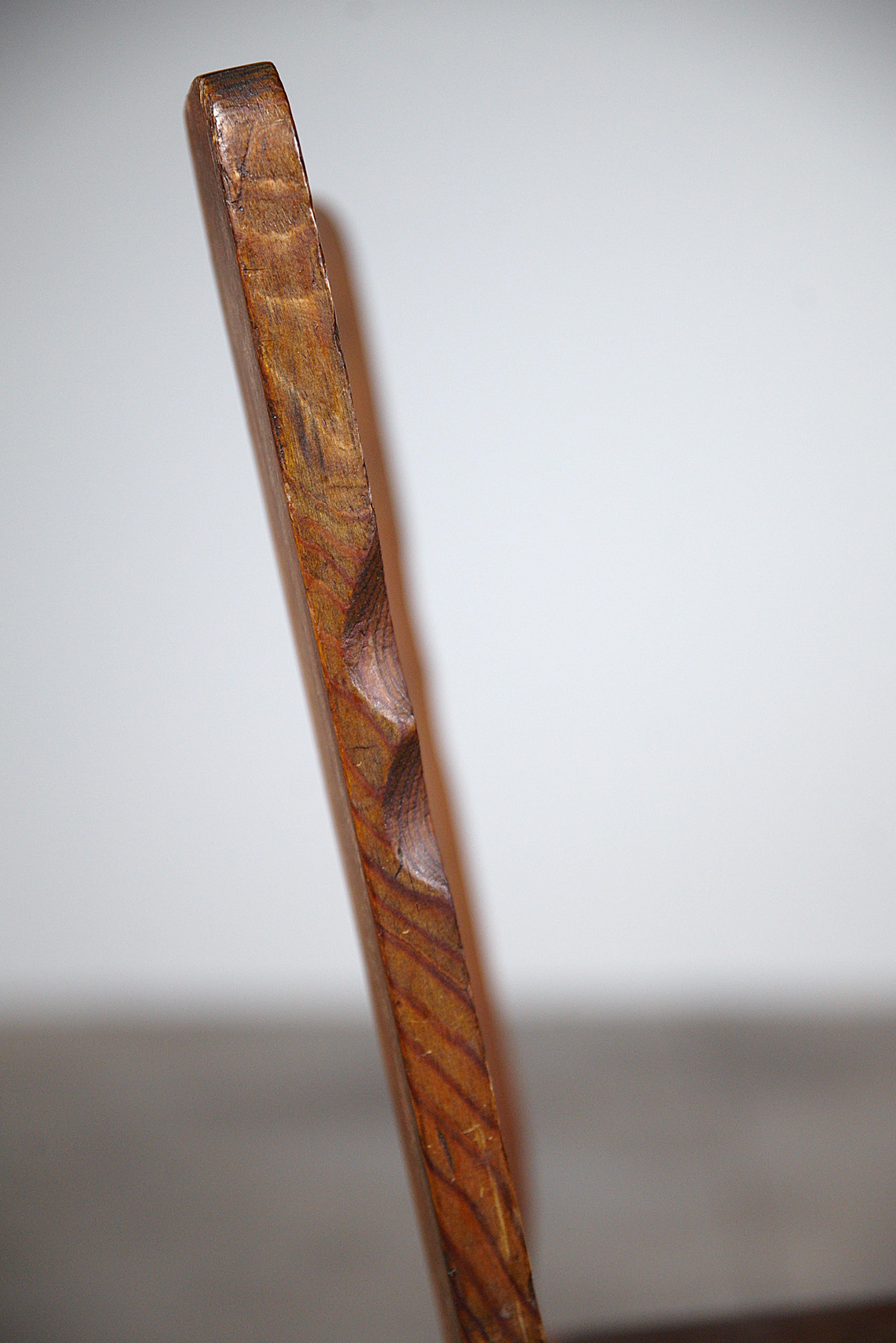 A Set of Six Mountain Chairs by Clément Goyeneche France 1950s For Sale 12