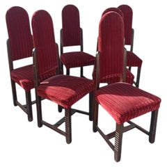 A set of six Neo classical chairs