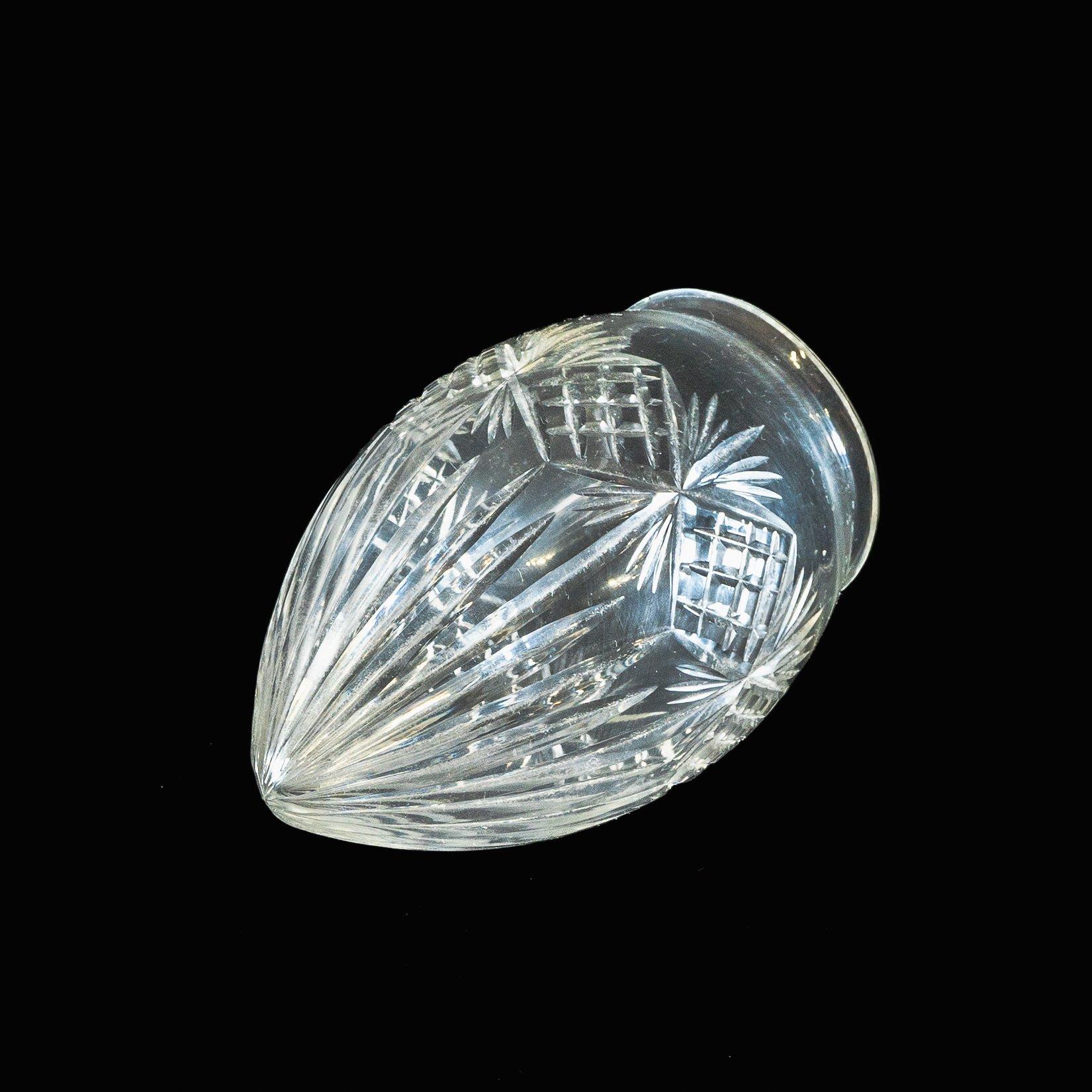Ein Satz von sechs Ananas-Glasschirmen mit kompliziertem Design im Angebot 12