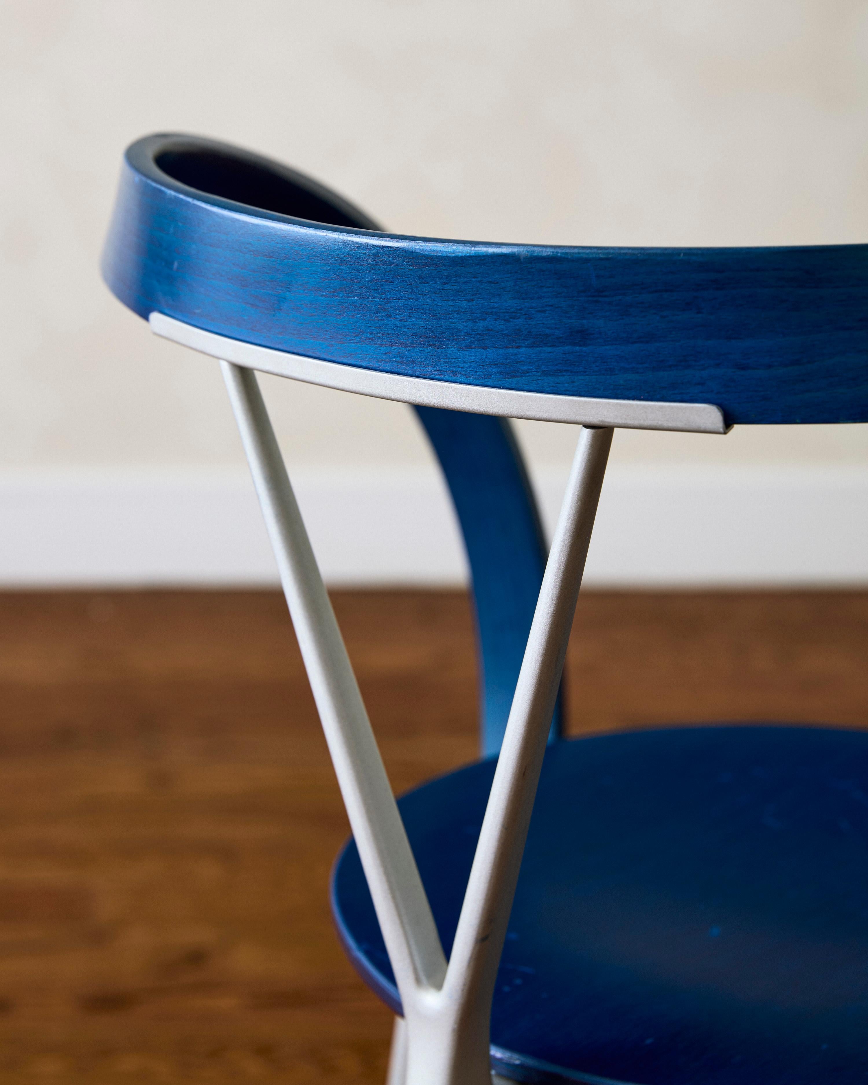 A Set of Three 'Revers' Dining Chairs by Andrea Branzi 1